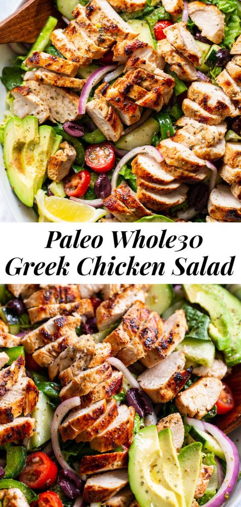 Whole 30 Recipes Chicken Salad, Salad Recipes Whole 30, Whole 30 Recipes Salad, Whole 30 Salad With Chicken, Whole 30 Salad Ideas, Whole 30 Taco Salad, Paleo Running Momma Whole30, Whole 30 Salads Recipes, Paleo Running Momma Recipes