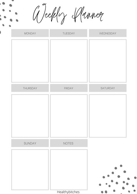 Weekly Planner Template Free Printable, Week Planner Printable, Weekly Planner Print, Weekly Planner Free Printable, Study Planner Printable, Weekly Planner Free, Student Planner Printable, To Do Planner, Week Planner