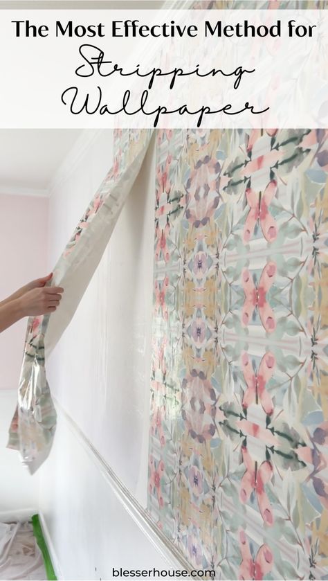 Taking Off Wallpaper, Removing Wall, Strip Wallpaper, Diy Fabric Softener, Painting Over Wallpaper, Removing Old Wallpaper, Peeling Wallpaper, Remove Wallpaper, Remove Wall