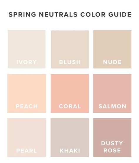 Nude Color Palette, Blush Color Palette, Spring Bedroom, Neutral Color Palette, Girl Nursery Room, Color Schemes Colour Palettes, Nursery Room Inspiration, Color Guide, Brand Color Palette