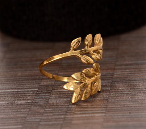 Rose Gold Ring Design For Women, Gold Ring Design For Women Unique Indian, Leaf Design Ring, Gold Ring Design For Women Indian Traditional, Simple Gold Rings Indian, Simple Gold Ring Designs Unique, Gold Ring Design For Women Indian, Gold Ring Design For Women, Ring Design For Women