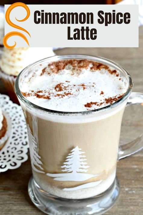 A warm latte recipe with delicious cinnamon spices, perfect any time of the year. Enjoy a cinnamon spice latte at home or take it iced, to-go. Easy to make in the Ninja Coffee Bar! Coffee Maker Recipes, Speciality Coffee Recipes, Ninja Coffee Bar Recipes, Ninja Coffee Maker, Iced Latte Recipe, Ninja Coffee Bar, Ninja Coffee, Coffee Mix, Cappuccino Coffee