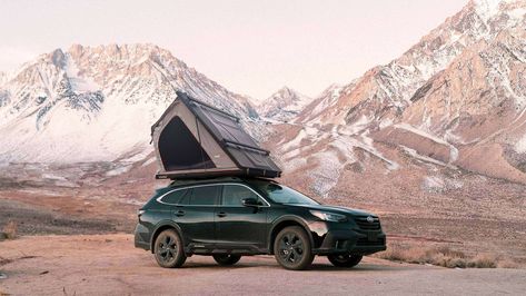 What's The Best Rooftop Tent For Subaru Crosstrek - Roofnest Roof Rack Tent, Subaru Logo, Solar Shower, Small Tent, Rooftop Tent, The Pleiades, Car Tent, Ideal Partner, Small Trucks