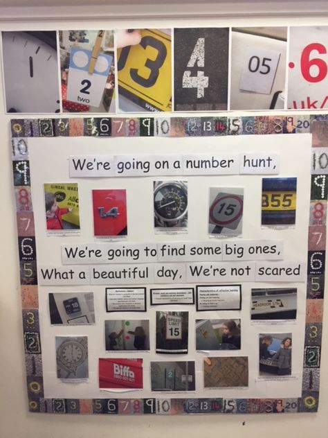 Numeracy In Early Years, Number Display Preschool, Year 1 Transition Activities, Eyfs Displays, Maths Eyfs, Maths Display, Numeracy Activities, Mathematics Activities, Eyfs Classroom