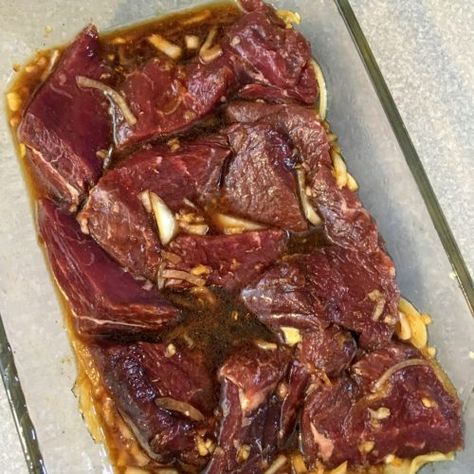 Deer Recipes Venison, Deer Steak Recipes, Antelope Recipes, Venison Tenderloin Recipes, Elk Meat Recipes, Backstrap Recipes, Deer Steak, Venison Tenderloin, Elk Recipes