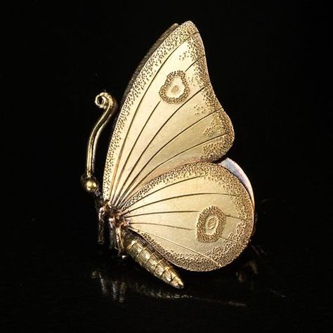 Stylized Butterfly, Victorian Butterfly, Antique Jewelry Victorian, Sorrelli Jewelry, Horse Posters, Beautiful Bugs, Gold Brooch, Victorian Gold, Butterfly Jewelry