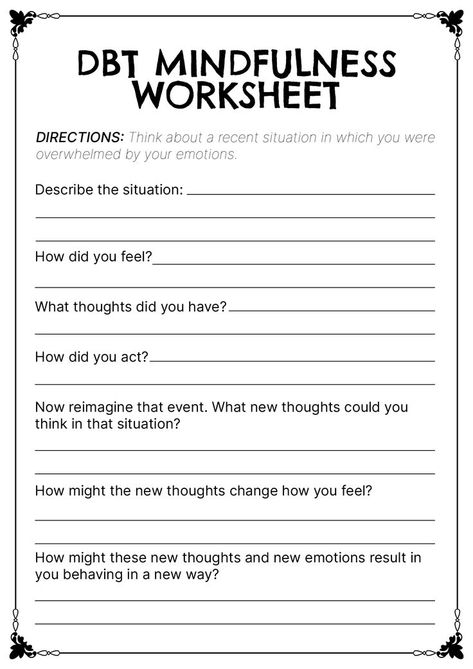 Dialectical Behavior Therapy (DBT) worksheets are valuable tools for individuals seeking to enhance their emotional regulation and interpersonal effectiveness skills. Utilize these worksheets to practice mindfulness, distress tolerance, emotion regulation, and interpersonal communication skills. Empower yourself with DBT worksheets to foster personal growth and improve your overall well-being. #DBTtherapy #MindfulnessSkills #EmotionalRegulation #dbtdialecticalbehavior Dbt Skills Worksheets, Distress Tolerance Skills, Interpersonal Communication Skills, Dbt Therapy, Interpersonal Effectiveness, Emotion Regulation, Distress Tolerance, Psychological Facts Interesting, Dbt Skills