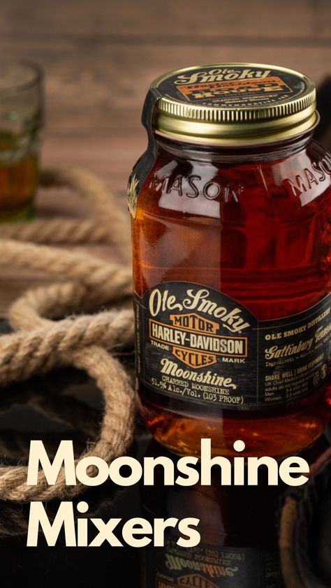 Moonshine Mixers Ole Smokey Moonshine Recipes Cocktails, Old Smokey Moonshine Recipes, Moonshine Drink Recipes, Peach Moonshine, Unique Drinks, Moonshine Cocktails, Salted Carmel, Moonshine Recipes, Cherry Liqueur