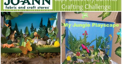 A blog about crafting with a child. It includes some reviews especially of multicultural books, and some math lessons. Jungle Diorama, Animal Diorama, Shoebox Diorama, Kunst For Barn, Hospital Decor, Rainforest Project, Diorama Project, Dinosaur Garden, Jungle King