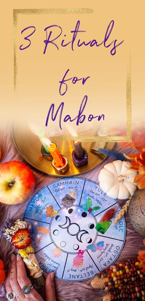 three rituals for mabon // mabon rituals // fall equinox rituals // rituals for the fall equinox // gratitude rituals Mabon Crafts, Autumnal Equinox Celebration, Mabon Altar, Mabon Celebration, Connect With Yourself, Solstice And Equinox, The Wheel Of The Year, Winter Invitations, Altar Ideas