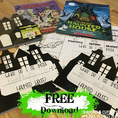 Haunted House Writing, Haunted House Project, Halloween Language Arts, Halloween Writing Activities, Haunted House Craft, Spooky Haunted House, Halloween Resources, Halloween Kindergarten, Halloween Writing