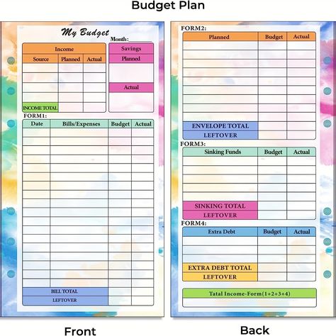 Faster shipping. Better service Budget Notebook, Calendar Inserts, Monthly Budget Spreadsheet, Weekly Calendar Planner, Budget Sheets, Habit Trackers, Cash Envelope System, Refillable Planner, Monthly Budget Planner