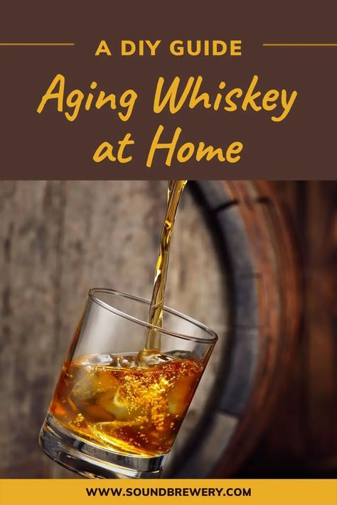 For those who love to DIY their way through life, learning how to age whiskey at home might sound like a fantasy. After all, you probably need more room for casks and other distillation equipment. But it isn't so. Aging whiskey at home does not require fancy barrels, licenses, or even mastery of crafting whiskey. All you need is an open mind and some creativity. | What Does It Mean to Age Whiskey? | How Different Varieties of Whiskey Are Aged | #whiskey #agingwhiskey #alcohol #drinks Bourbon Whiskey Brands, Bourbon Room, Happy Juice, Aged Whiskey, Whiskey Cups, Homemade Liquor, Bourbon Bar, Whiskey Brands, Life Learning