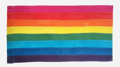 Design Museum follows in footsteps of V&A by acquiring contemporary objects Rainbow American Flag, Gilbert Baker, Lgbtq History, Lgbtq Stuff, Reefer Madness, School Pics, The Colors Of The Rainbow, Human Rights Campaign, Gay Flag