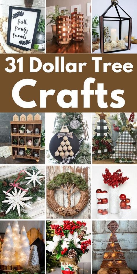 Diy Dollar Tree Crafts, Dollar Tree Gifts, Dollar Store Christmas Crafts, Dollar Tree Christmas Decor, Christmas Crafts Diy Projects, Christmas Crafts To Sell, Dollar Store Diy Projects, Dollar Store Christmas, Diy Dollar Tree Decor