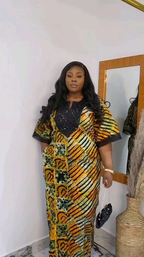 Kampala Styles, Kampala Kaftan Styles For Women, Latest Bubu Gown Style, Kampala Gown Styles For Ladies, Boubou Styles For Women, Kaftan Styles, Bubu Gown Styles, Ankara Dress Designs, Ankara Long Gown