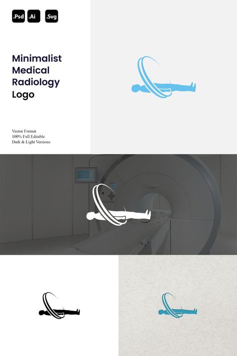 Minimalist Medical Radiology Logo Perfect for: - Radiology Centers - Medical Imaging Services - Diagnostic Clinics - Healthcare Technology - Modern Healthcare Identities Style Attributes: - Minimalist - Modern - Geometric - Simple You'll receive: - ✅ 100% Resizable vector logo - 🎨 Easily customizable colors - 🖌 AI, PSD & SVG files Need customization or other formats? Contact us for personalized assistance. Achieve clarity in care with our Minimalist Medical Radiology Logo. Radiology Logo, Medical Clinic Logo, Logo Design Medical, Medical Marketing, Clinic Logo, Lab Logo, Healthcare Logo, Healthcare Technology, Healthcare Marketing