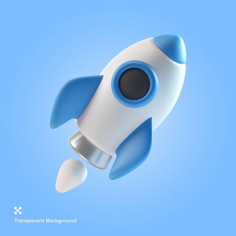 3d Technology Illustration, 3d Objects Design, 3d Illustration Design, Rocket Illustration, Illustrator 3d, Rocket Design, 3d Technology, Spaceship Art, Creative Photography Techniques