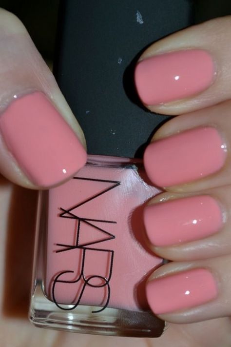 Nars Nail Polish, Seashell Pink, Unghie Sfumate, Pink Nail Polish, Colorful Nail Designs, Nagel Inspo, Pink Nail, Fabulous Nails, Fancy Nails