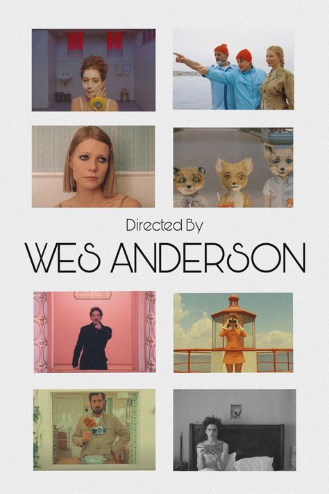 I tried lovely… I tried Wes Anderson Print, Directed By Wes Anderson, Wes Anderson Poster, West Anderson, Wes Anderson Aesthetic, Movie Collage, Wes Anderson Movies, Wes Anderson Films, Movie Nerd