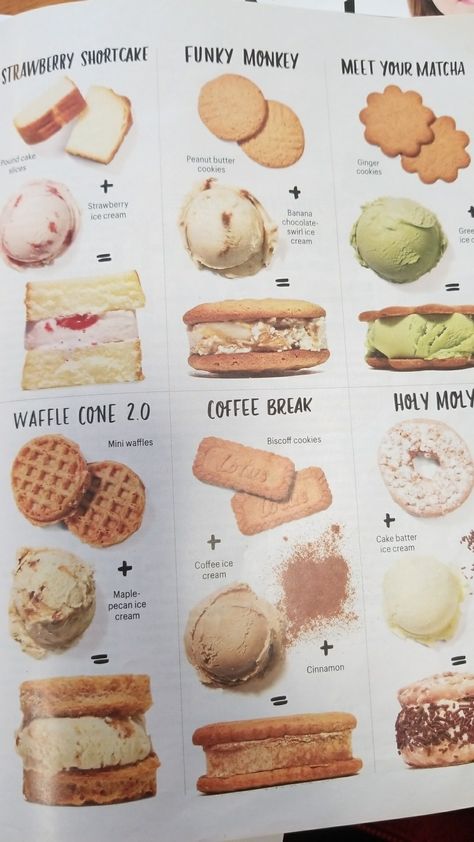 Summer Ice Cream Flavors, Storefront Decor, Homemade Gelato, Waffle Ice Cream Sandwich, Donut Store, Ice Cream Menu, Ice Cream Sandwiches Recipe, Artisan Ice Cream, Ice Cream Business