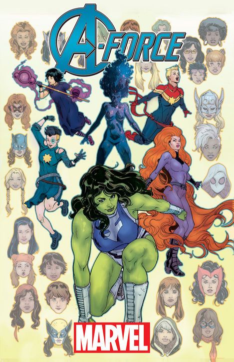 a-force-1-cover Marvel Comics Drawing, Female Avengers, Miss Hulk, Avengers Team, Comic Drawing, Marvel Comics Art, Marvel Girls, Ms Marvel, A Force