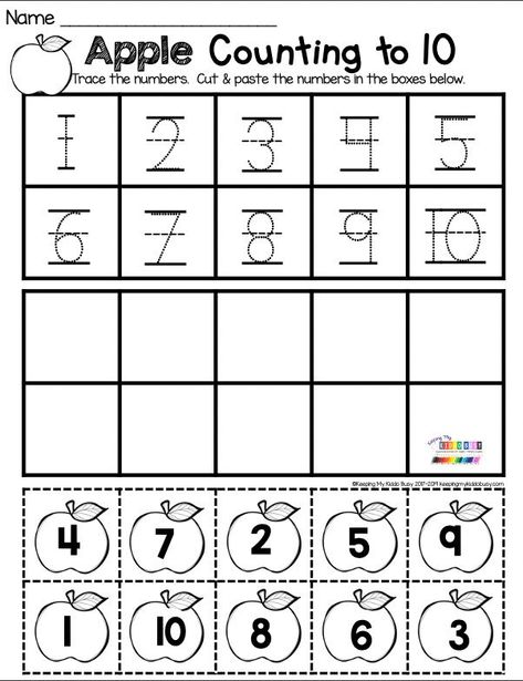 MATH AND LITERACY NO PREP kindergarten worksheets fun games activities for fall - September activities – no prep centers for kindergarten math centers reading centers literacy centers – phonics – sight words – printable activities for back to school – apple counting – apple alphabet – cut and paste worksheets September printables #kindergartenmath #kindergarten Fall Number Puzzles 1-10 Free Printable, Halloween Numbers 1-10, Pumpkin Activity Kindergarten, More And Less Worksheets Kindergarten, Counting 1-10 Worksheets, Pumpkin Math Preschool, Counting 1-10, Numbers 1-10, Kindergarten Circulum