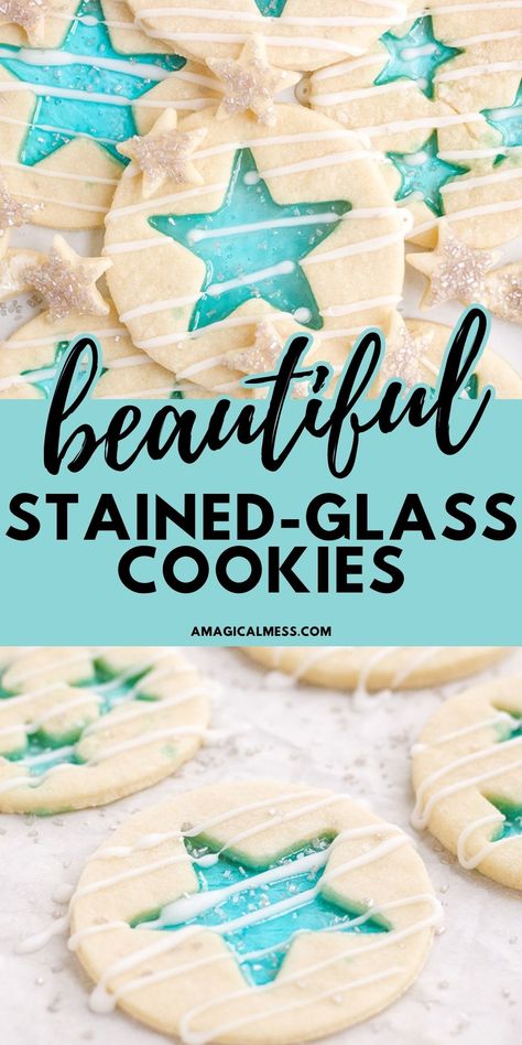 Jolly Rancher Cookies Christmas, Stain Glass Cookies Christmas, Glass Christmas Cookies, Jolly Rancher Cookies, Window Pane Cookies, Clear Sugar Glass Recipe, Stained Glass Cookies Recipe, Stained Glass Christmas Cookies, Stained Glass Cookie