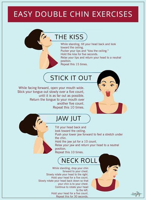 Double Chin Excersise, How Loose Double Chin, Workouts For Slimmer Face, Burn Face Fat Exercise, Face And Neck Exercises, Neck Exercises For Women Double Chin, Chin Exercises For Women, Loose Face Fat Exercises, Slimmer Face Exercise