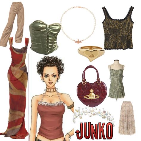 Vivienne Westwood Pfp, Nana Fashion Aesthetic, Nana Hachi Inspired Outfits, Nana Anime Outfits, Nana Outfits Inspired, Nana Inspired Outfits, Nana Outfits, Nana Fashion, Nana Clothes