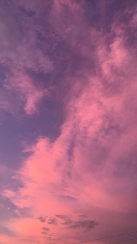 Wallpaper Estetika, Iphone Wallpaper Sky, Cloud Wallpaper, Sunset Wallpaper, Pretty Sky, Sky Art, Iphone Background Wallpaper, Pink Sky, Cute Backgrounds