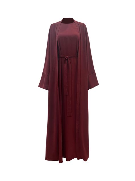 Dresses For Holidays, Maroon Colour, Modest Dresses For Women, Abaya Kimono, Dress Drape, Plus Size Swim, Abaya Designs, Pretty Prints, Dress Measurements