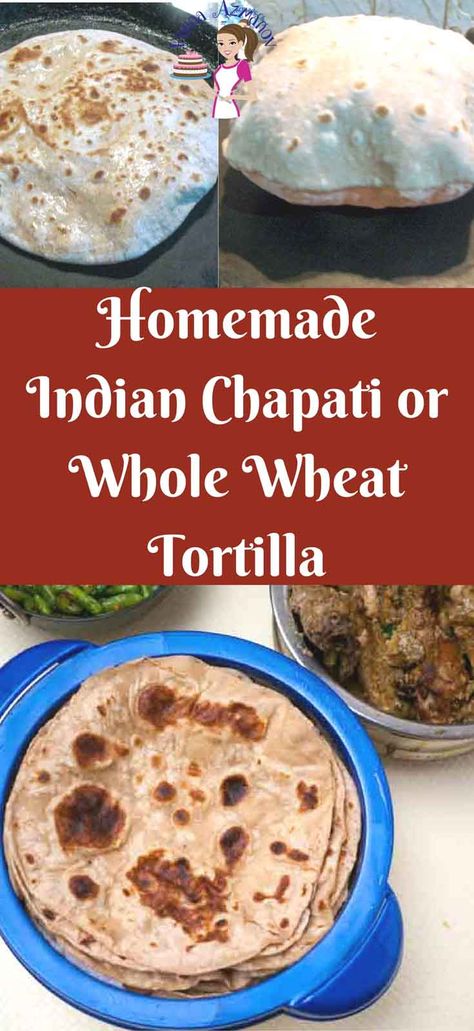 Homemade Chapati, Chapati Recipe, Sandwich Recipes Indian, Healthy Breads, Chapati Recipes, Recipes With Flour Tortillas, Wheat Tortillas, Flatbread Recipe, Whole Wheat Tortillas