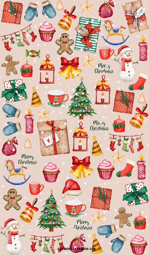 Cut Christmas Wallpapers, Christmas Wallpaper 2024, Navidad Wallpapers Aesthetic, Christmas Aesthetic 2024, Wallpaper Navidad Aesthetic, Fun Christmas Wallpaper, Christmas Mood Aesthetic, Cozy Christmas Wallpaper Iphone, Christmas Gift Wallpaper