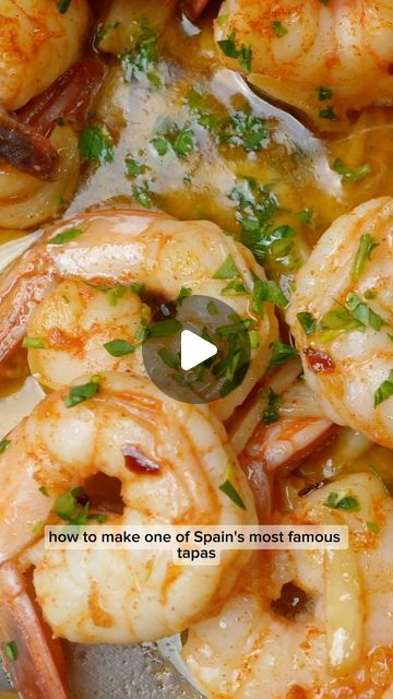 Kelly Scott on Instagram: "How to make the Spanish Gambas al Ajillo aka garlic shrimp 🍤   Sign up for my newsletter to keep up to date with recipes and cooking techniques! Comment “NEWSLETTER” and I’ll send you a link to your DMs to join my community!   If you are a fan of shrimp and garlic, then this Spanish tapas dish is for you! “Gambas al ajillo” is a traditional Spanish dish that translates to “garlic shrimp” in English. It is a popular tapas dish typically made with shrimp (gambas) sautéed in olive oil with garlic (ajillo), chili peppers, and sometimes other seasonings like paprika or parsley. It is one of the most famous and popular tapas dishes, and super simple to make as well!  Recipe:  Comment “recipe” and I will send it straight to your DMs, or follow the below link:  https:// Shrimp Gambas Recipe, Gambas Recipe, Shrimp Gambas, Saag Paneer Recipe, Mediterranean Shrimp Recipe, Spanish Dish, Traditional Spanish Dishes, Shrimp Bowls, Traditional Spanish Recipes