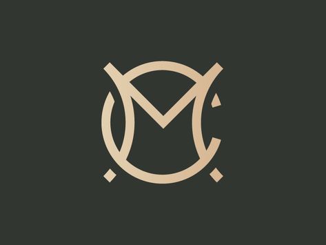 Great work from a designer in the Dribbble community; your best resource to discover and connect with designers worldwide. Mc Logo, Cm Logo, Inspiration Logo Design, Initials Logo Design, Idee Cricut, Wedding Logo Design, Monogram Logo Design, Jewelry Logo, Initials Logo