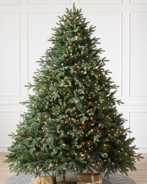 Durango Douglas Fir Wide Artificial Christmas Tree | Balsam Hill Balsam Hill Christmas, Balsam Hill Christmas Tree, Wooden Garden Bed, Realistic Christmas Trees, White Spruce, Christmas Tree Green, Christmas Tree Sale, Prelit Tree, Twinkly Lights