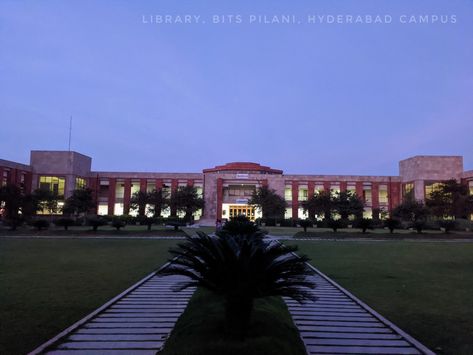 Iiit Hyderabad Campus, Bits Pilani Aesthetic, Bits Hyderabad, Bits Pilani, Campus Aesthetic, Vision Board Pics, Dream Vision Board, School Campus, Dream College