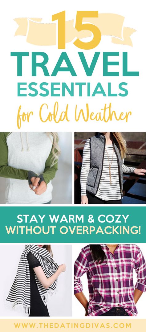 Cold Weather Travel Essentials Cold Weather Travel, Date Night Ideas For Married Couples, Creative Date Night Ideas, Creative Dates, Holiday Dates, Spring Break Trips, The Dating Divas, Dating Divas, Easy Packing