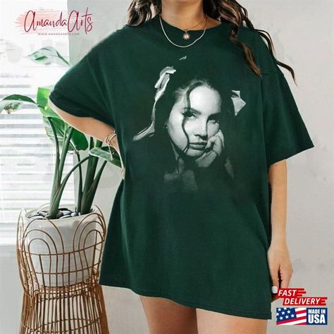 Lana Del Rey Vintage T-Shirt Graphic Tour 2023 Shirt Sweatshirt Unisex Check more at https://amandaarts.com/product/lana-del-rey-vintage-t-shirt-graphic-tour-2023-shirt-sweatshirt-unisex/ Lana Del Rey Party, Lana Del Rey Tour, Lana Del Rey Vintage, Heat Press Printing, Doctorate, Comfort Color, Vintage Tees, Lana Del Rey, Vintage Tshirts