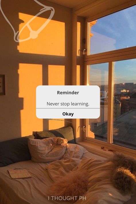 Never Stop Learning Wallpaper, Widgets Quotes, Morning Reminder, Instagram Story Ads, Definition Quotes, 21st Birthday Photoshoot, Never Stop Learning, Self Reminder, 2024 Vision