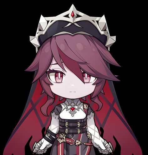 Genshin Impact Character Sprites From Taking Pictures and Recounting Good Times: Rosaria Rosaria Genshin, Character Sprites, Chibi Characters, Taking Pictures, Danganronpa, Genshin Impact, Good Times, Anime, Red