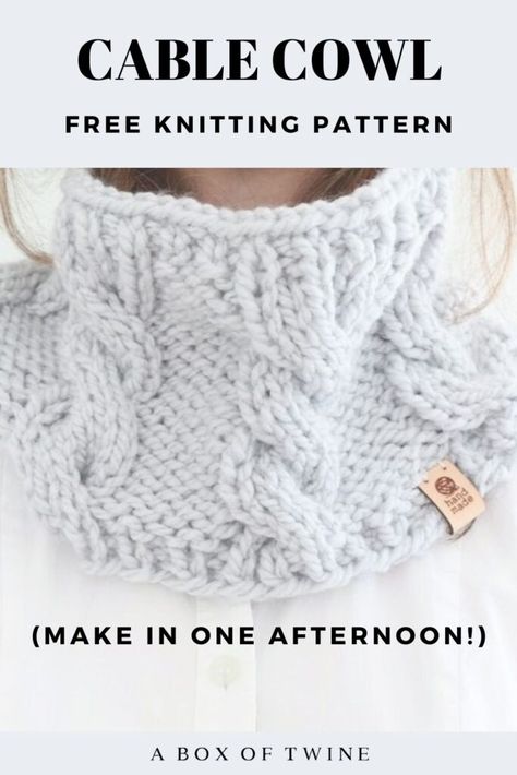 Cabled Cowl Knitting Pattern, Knotted Cowl Pattern, Cable Cowl Knitting Patterns Free, Cowl Hat Knitting Pattern, Knitting Pattern For Cowl Neck Scarf, Super Bulky Cowl Knit Pattern, Cable Cowl Knitting Pattern, Cable Knit Cowl Pattern Free, Bulky Knit Cowl Pattern Free