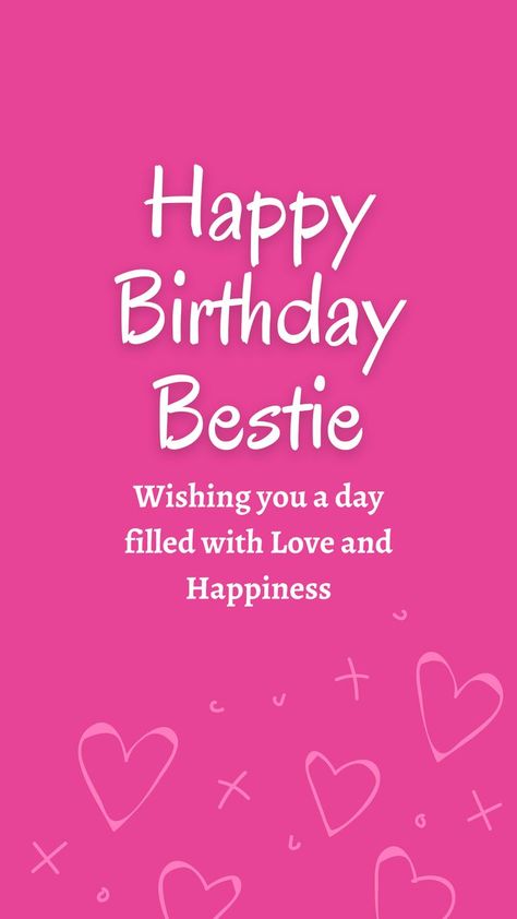 Birthday Gift Card Ideas, Happy Birthday Sweetheart, Happy Birthday Bestie Quotes, Birthday Bestie, Short Birthday Wishes, Happy Birthday My Friend, Happy Birthday Wishes Messages, Happy Birthday Bestie, Birthday Shots