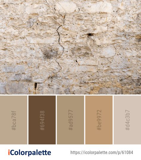 4 Limestone Color Palette ideas in 2020 | iColorpalette Stone Wall Color Palette, Limestone Color Palette, River Rock Color Palette, Sandstone Color Palette, Rock Color Palette, Brick Color Palette, Stone Color Palette, Wood Color Palette, Color Plattes