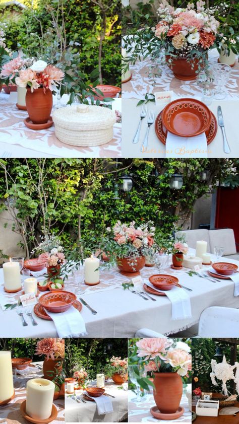 Mexican Dinner Party Table Settings, Cielito Lindo Theme Wedding, Charro Party Theme, Burgundy Mexican Wedding, Bridal Shower Ideas Mexican Theme, Mexican Chic Party, Hacienda Birthday Theme, 50th Birthday Mexican Theme, Hacienda Theme Quinceanera