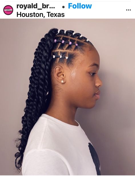 5th Grade Girl Hairstyles Black, Teenage Natural Hairstyles, Girl Protective Styles Kid Hair, Preteen Natural Hairstyles Black Hair, Teenage Hairstyles Black Girls Teenagers, Hairstyles For Middle School Black, Teen Black Girls Natural Hairstyles, Natural Hairstyles For Black Girls 10-12, No Braid Hairstyles Easy For Kids Black