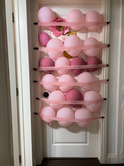 Balloon Avalanche Diy Doors, Birthday Door Decorations Surprise, Balloon Door Surprise, Birthday Door Surprise, Birthday Room Surprise, Birthday Balloon Surprise, Balloon Door, Bday Surprise, Surprise Birthday Decorations