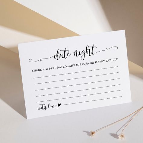 Date Jar Wedding Advice Date Night Ideas Card Date Jar Wedding, Date Jar, Wedding Advice Cards, Sweet Rain, Advice Cards, Wedding Games, Date Night Ideas, Wedding Advice, Night Ideas