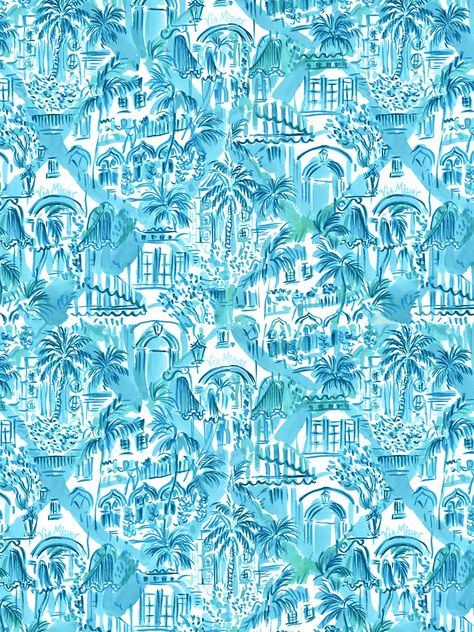 Lilly Pulitzer Iphone Wallpaper, Lily Pulitzer Wallpaper, Lilly Prints, Lilly Pulitzer Prints, Shell Painting, Ios Ideas, Dorm Art, Shop Prints, Blue Lily